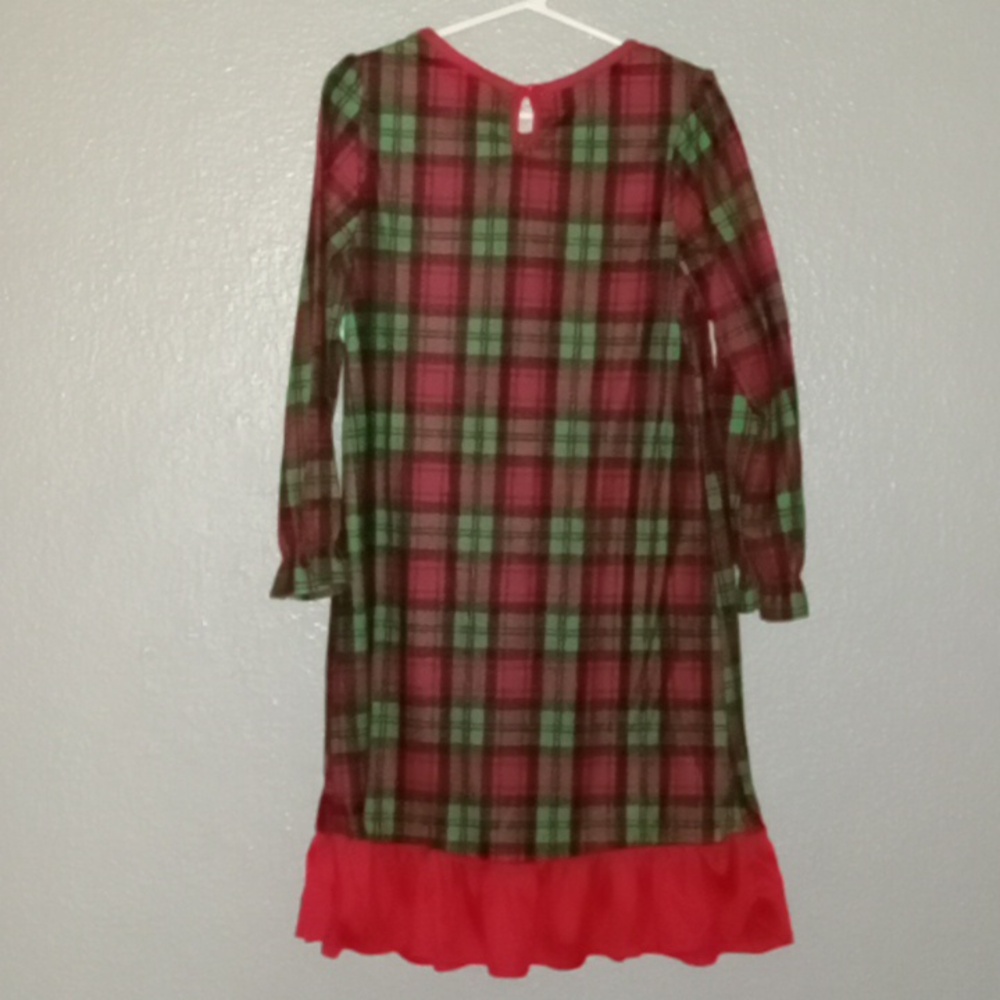 Candlesticks plaid nightgown - Picture 6 of 7